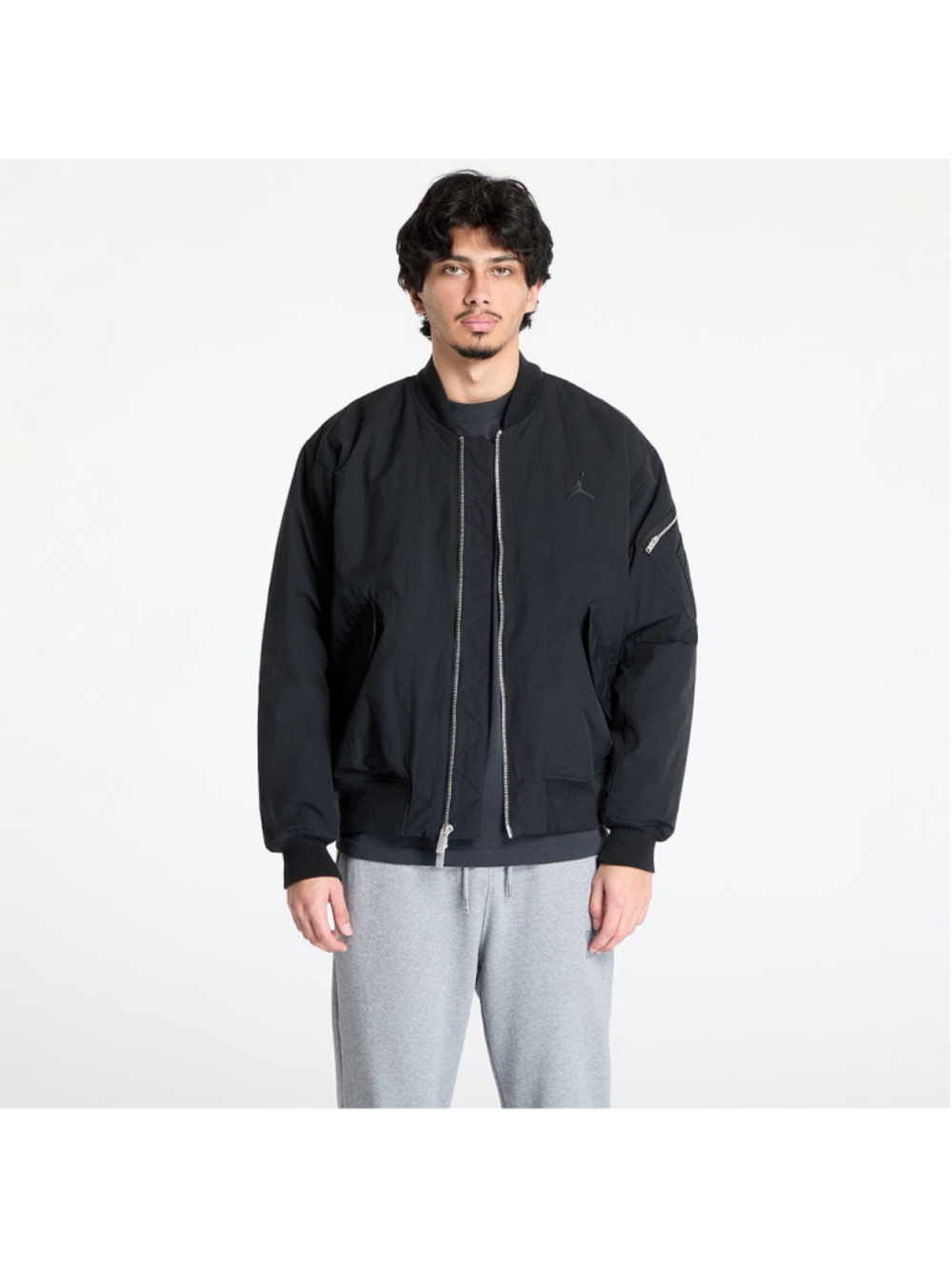 Nike Air Jordan Essentials Renegade Bomber Jacket HF9325-010 Nwt $275 Sz Large
